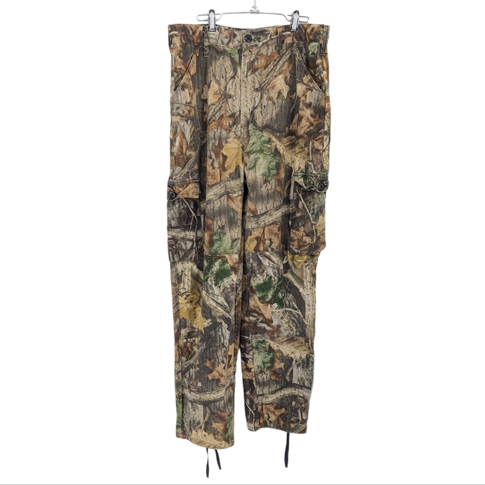 Walls Outdoors Y2K Style Camo Cargo 90s Baggy Loose Fit Vintage Pants Medium T